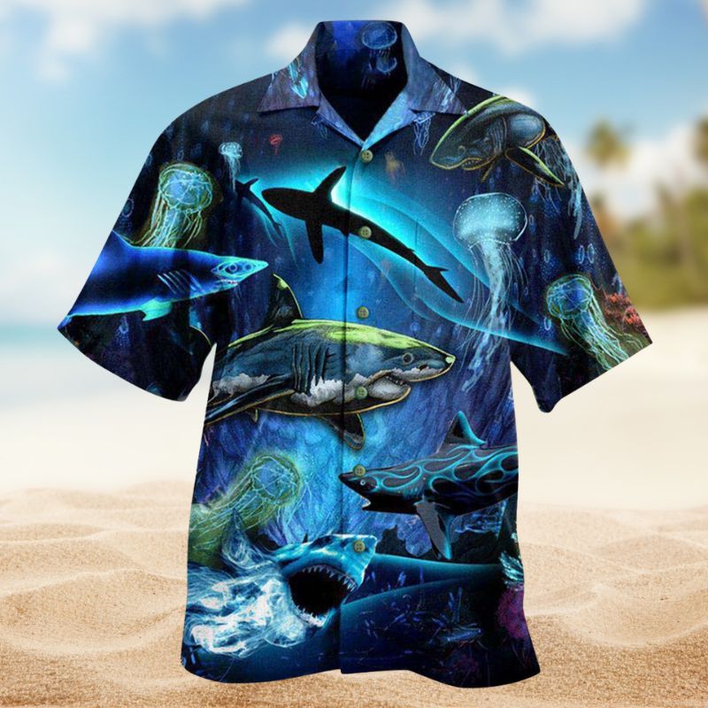 Sharks Deep Ocean Edition – Hawaiian Shirt