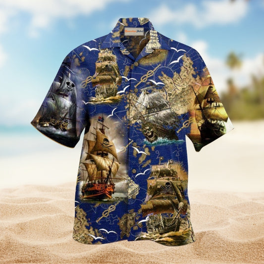 Ship Amazing Pirate Ship Limited Edition – Hawaiian Shirt