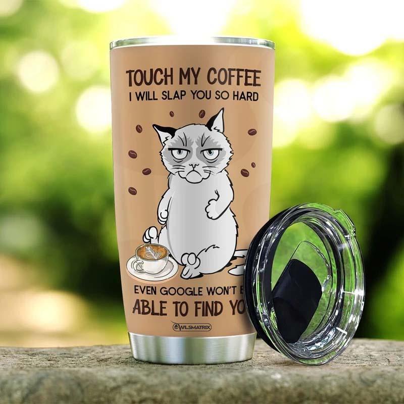 Cat Need Coffee Personalized 20 Oz Tumbler For Hot Cold Drinks And Travel