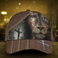 Jesus And Lion Faith Strength Symbol – Classic Cap