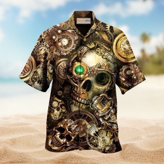Skull Amazing Steampunk Limited Edition – Hawaiian Shirt