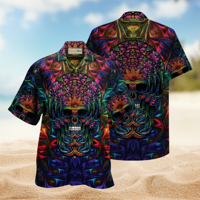 Skull Awesome Amazing Limited Edition – Hawaiian Shirt