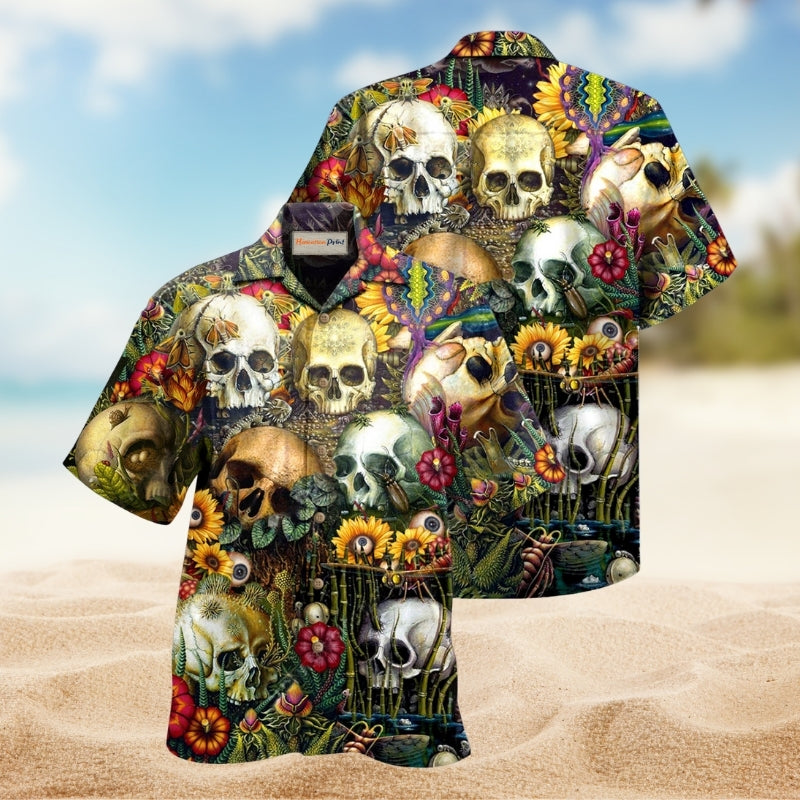 Skull Back To The Beginning Limited Edition – Hawaiian Shirt