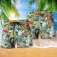Skull Chill Out Summer Beach Tropical - Beach Short - Owls Matrix LTD