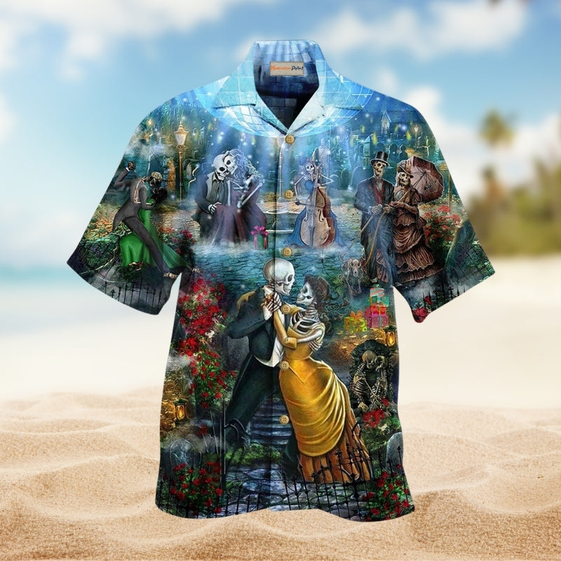 Skull Couple Dancing Limited Edition – Hawaiian Shirt