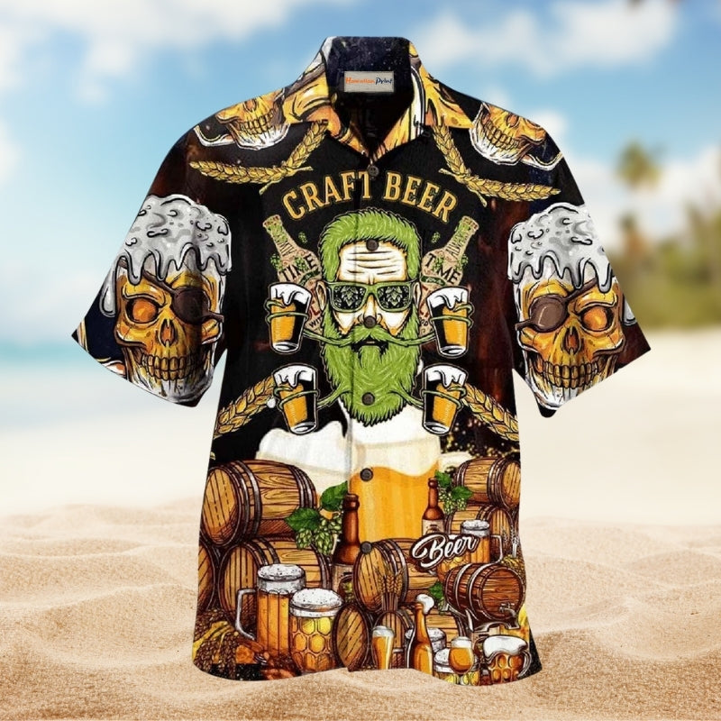 Skull Craft Beer Limited Edition – Hawaiian Shirt