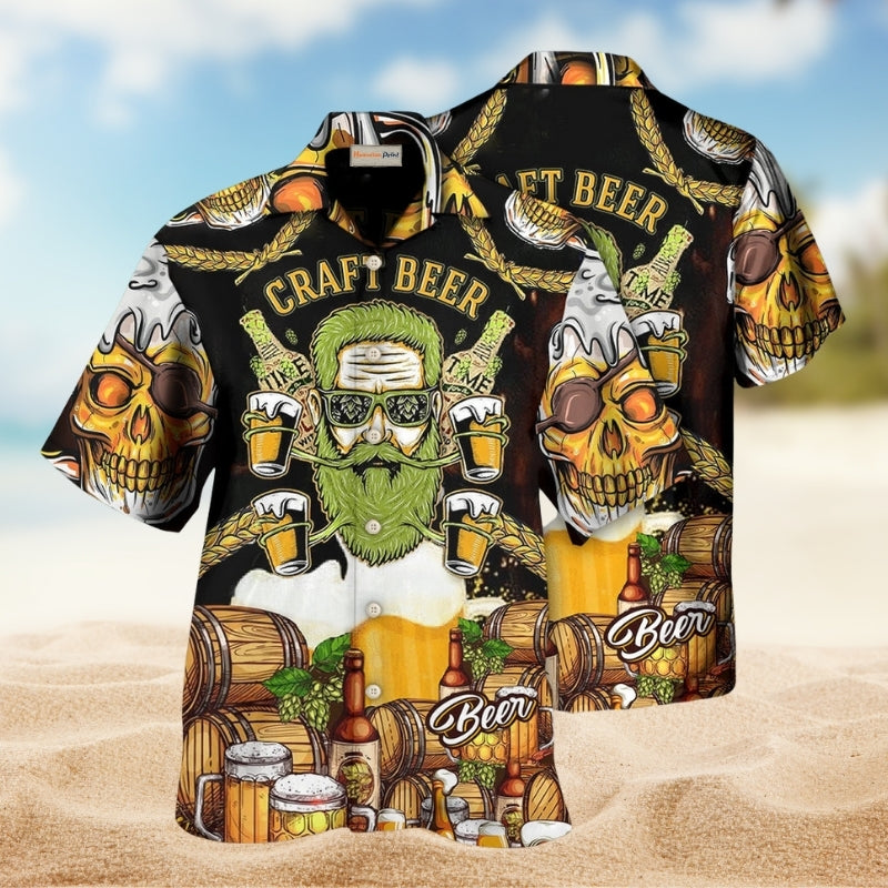 Skull Craft Beer Limited Edition – Hawaiian Shirt