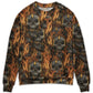 Skull Dark Fire Abstract Art – Sweater - Ugly Christmas Sweater