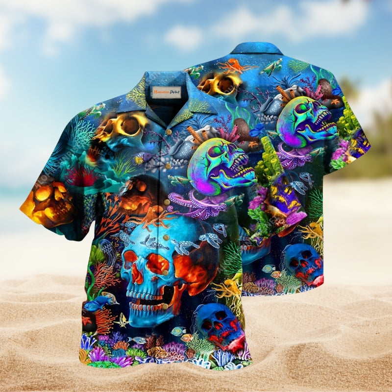 Skull Deep In The Ocean Limited Edition – Hawaiian Shirt