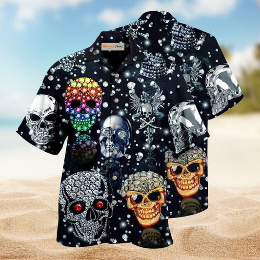 Skull Diamond Shine Edition – Hawaiian Shirt