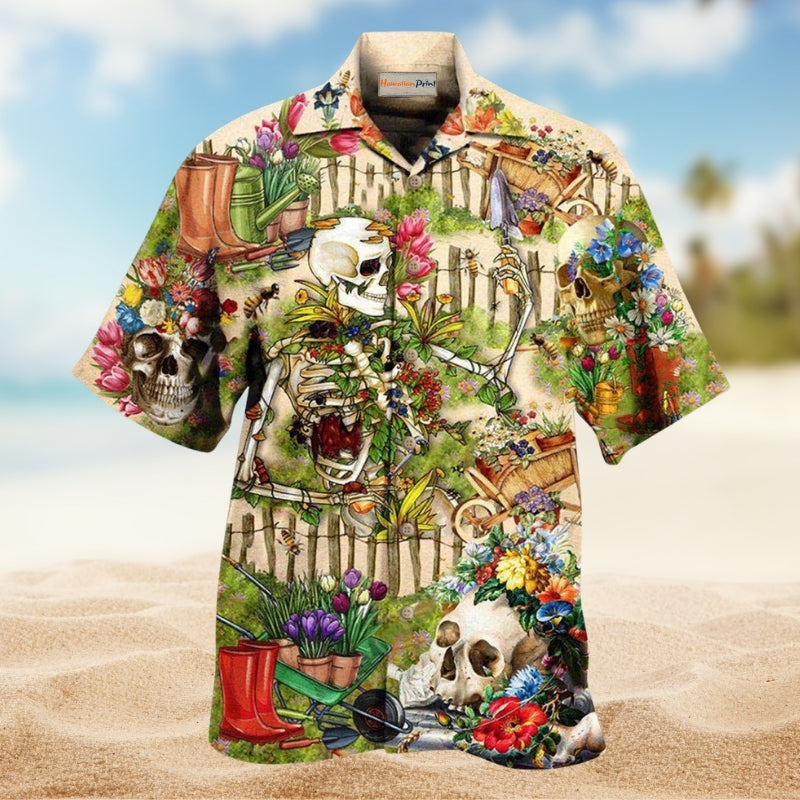 Skull Gardening Saved Me Edition – Hawaiian Shirt