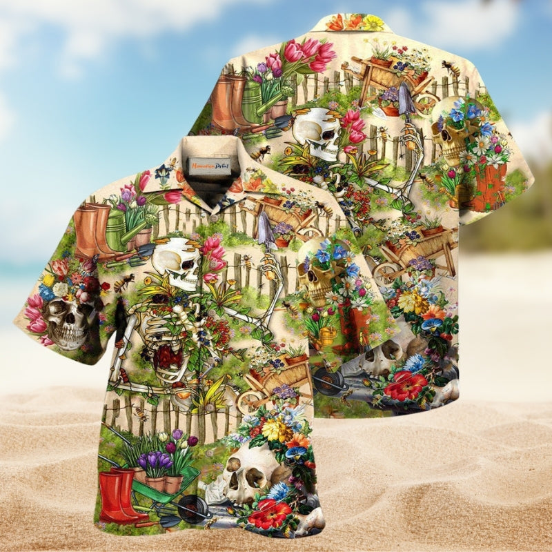 Skull Gardening Saved Me Edition – Hawaiian Shirt