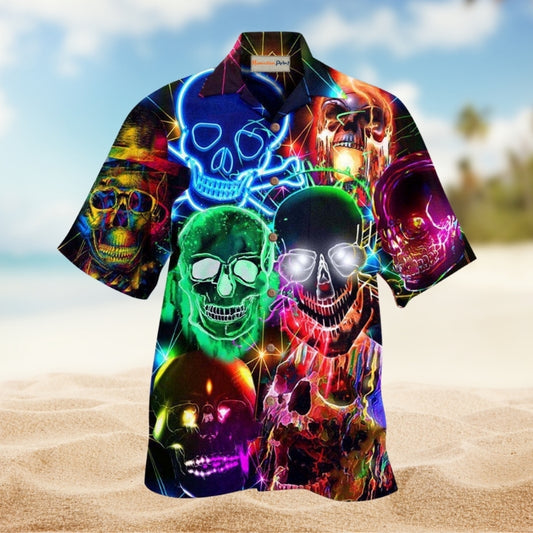 Skull Glowing Edition – Hawaiian Shirt