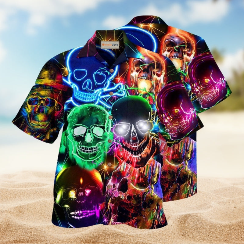 Skull Glowing Edition – Hawaiian Shirt