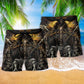 Skull Grim Reaper Dark Scene – Beach Short