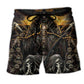 Skull Grim Reaper Dark Scene – Beach Short
