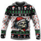Skull Happy Xmas Style - 3D Hoodie