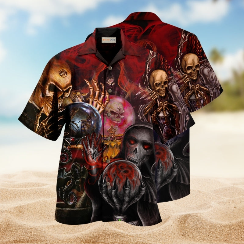 Skull Hello Darkness Limited Edition – Hawaiian Shirt