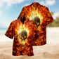 Skull Hot As Hell Psycho As Well Limited Edition – Hawaiian Shirt