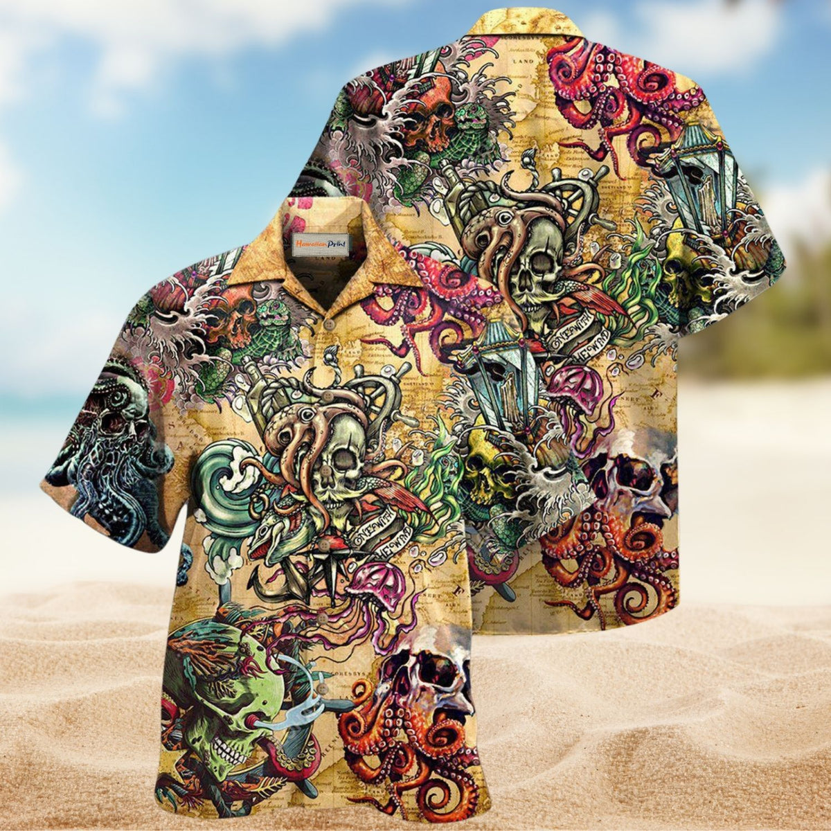 Skull Into The Sea Edition – Hawaiian Shirt