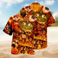 Skull King On Fire Limited Edition – Hawaiian Shirt