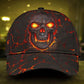 Skull Lava Fire Effect Design – Classic Cap