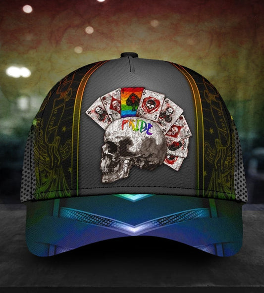 LGBT Skull Pride Style – Classic Cap