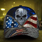 Skull Love American Patriot Style – Classic Cap