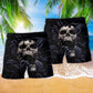 Skull Cool Dark Style – Beach Short