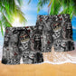 Skull Poker Skull Love Is Blind – Beach Short