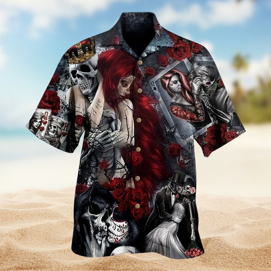 Skull Love Is Life Limited Edition – Hawaiian Shirt