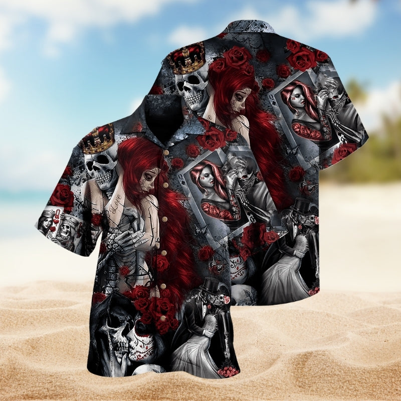 Skull Love Is Life Limited Edition – Hawaiian Shirt