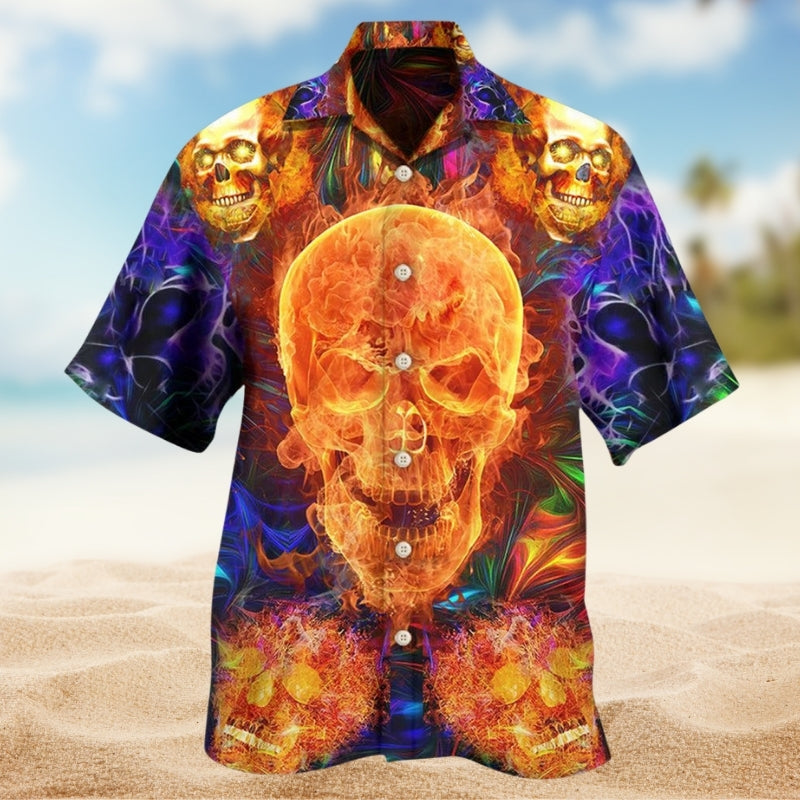 Skull Love Life Limited Edition 5 – Hawaiian Shirt