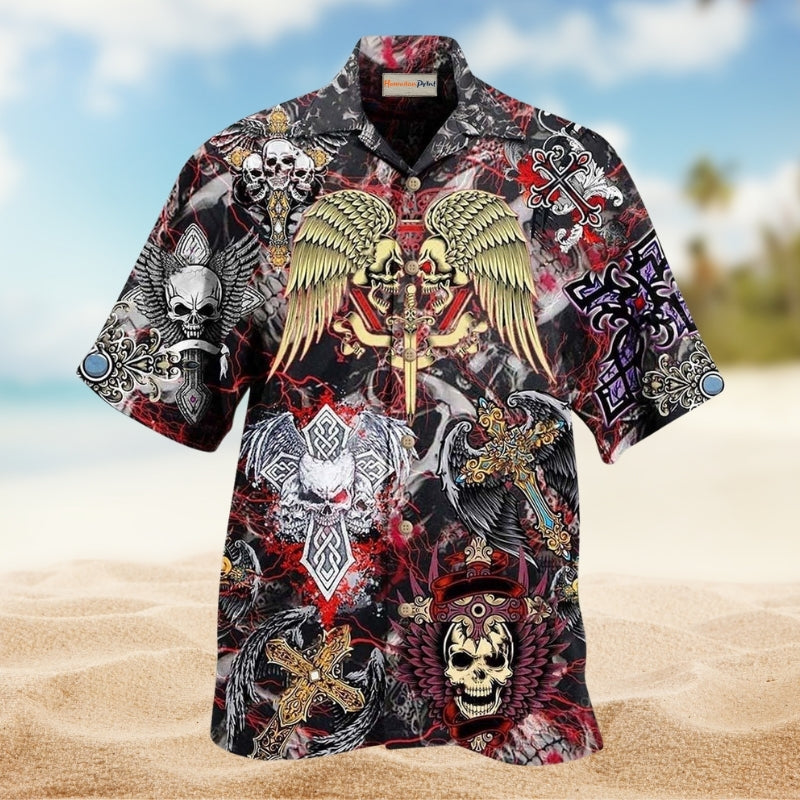 Skull Loves Key Limited Edition – Hawaiian Shirt