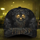 Skull Melting Dark Art Style – Classic Cap
