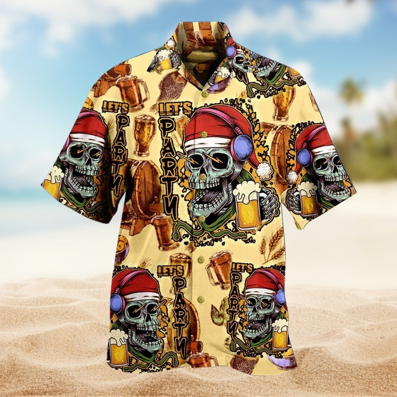 Skull Merry Christmas Limited Edition – Hawaiian Shirt