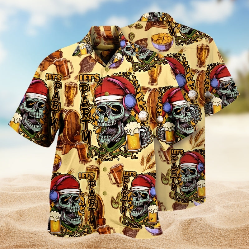 Skull Merry Christmas Limited Edition – Hawaiian Shirt