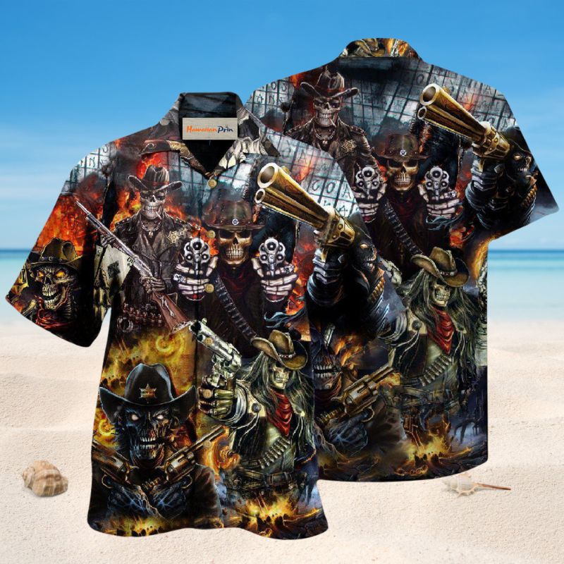 Skull No Guts No Glory Edition – Hawaiian Shirt