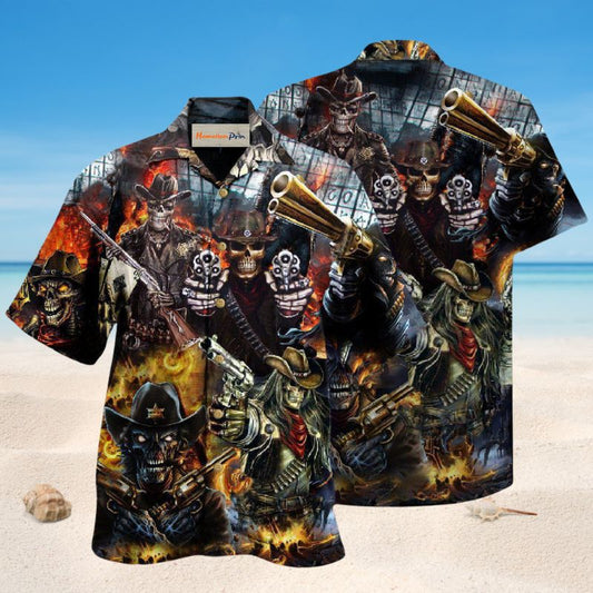 Skull No Guts No Glory Edition – Hawaiian Shirt