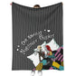 Skull Our Snuggle Nightmares Personalized 50 x 60 Inch Flannel Blanket For Cozy Bedroom And Sofa Decor
