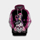 Skull Pink Breast Cancer Awareness – 3D Hoodie