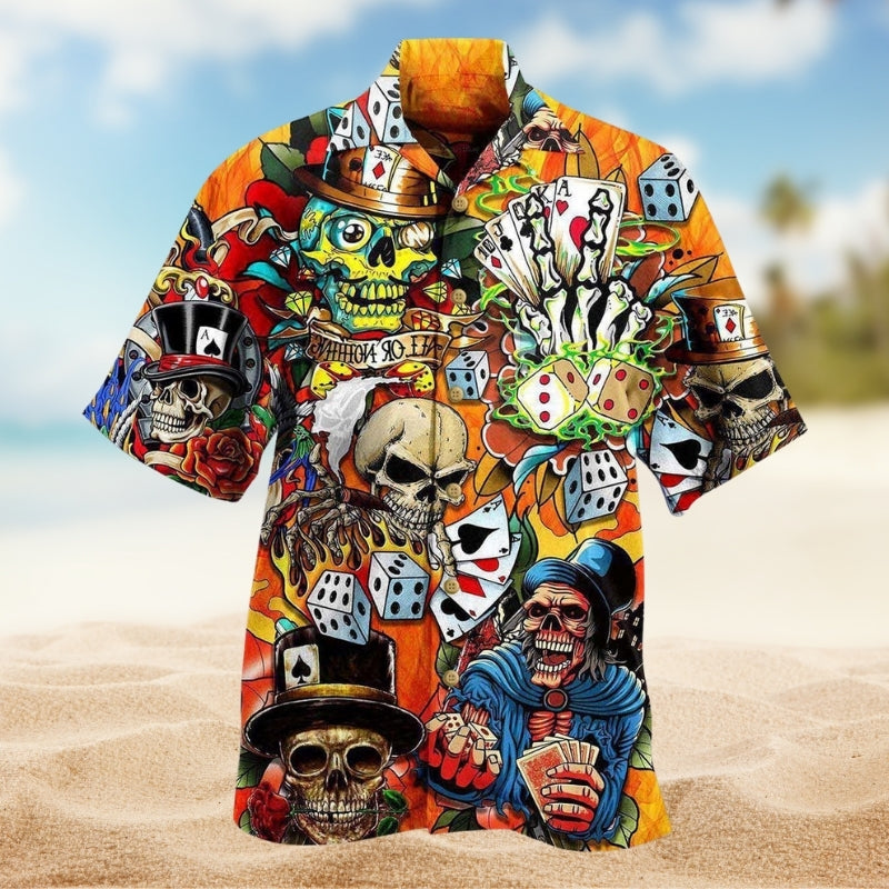 Skull Poker Life Style Limited Edition 7 – Hawaiian Shirt