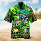 Skull Smile Love Green Limited Edition – Hawaiian Shirt