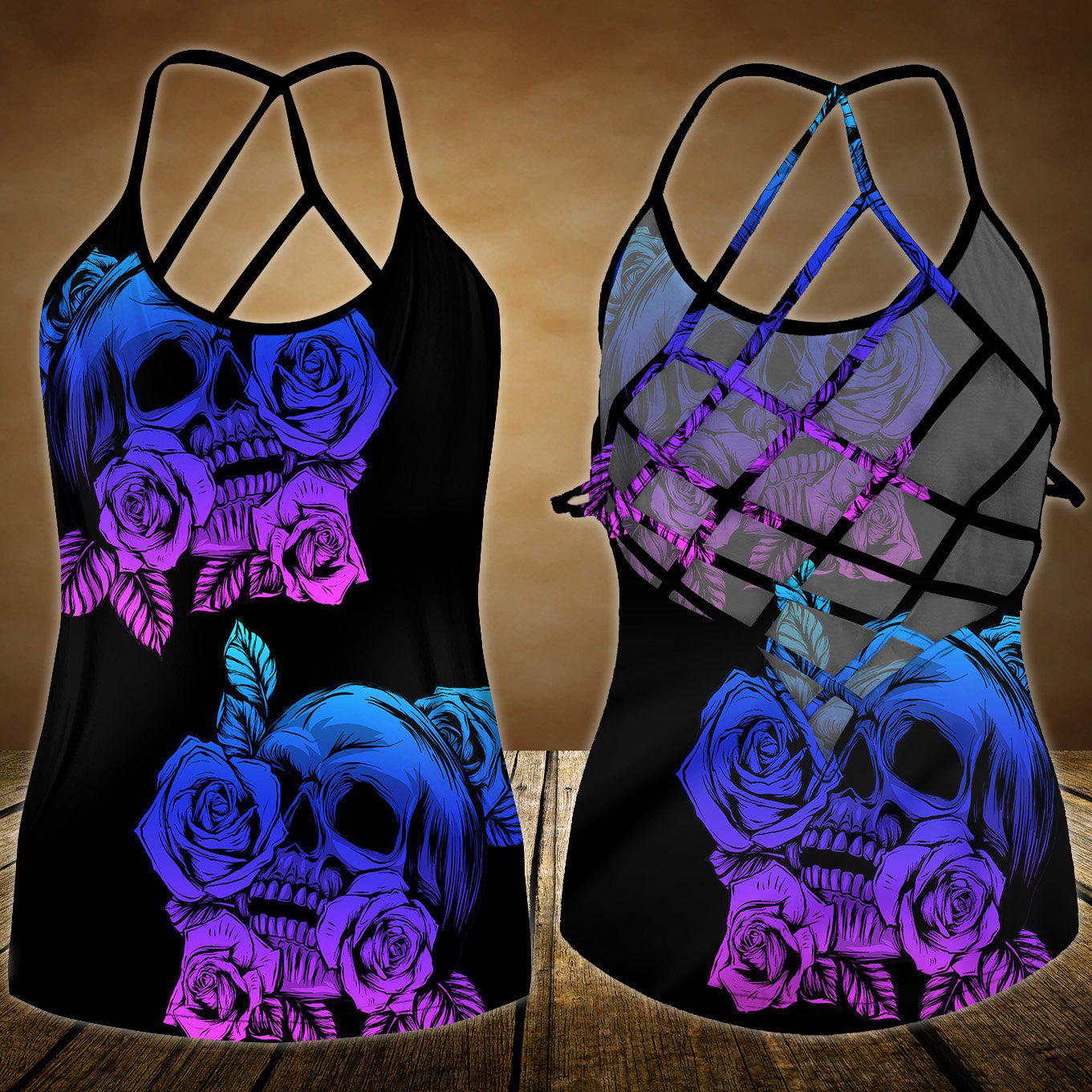 Skull Lady Style Limited Edition 12 – Hollow Tank Top