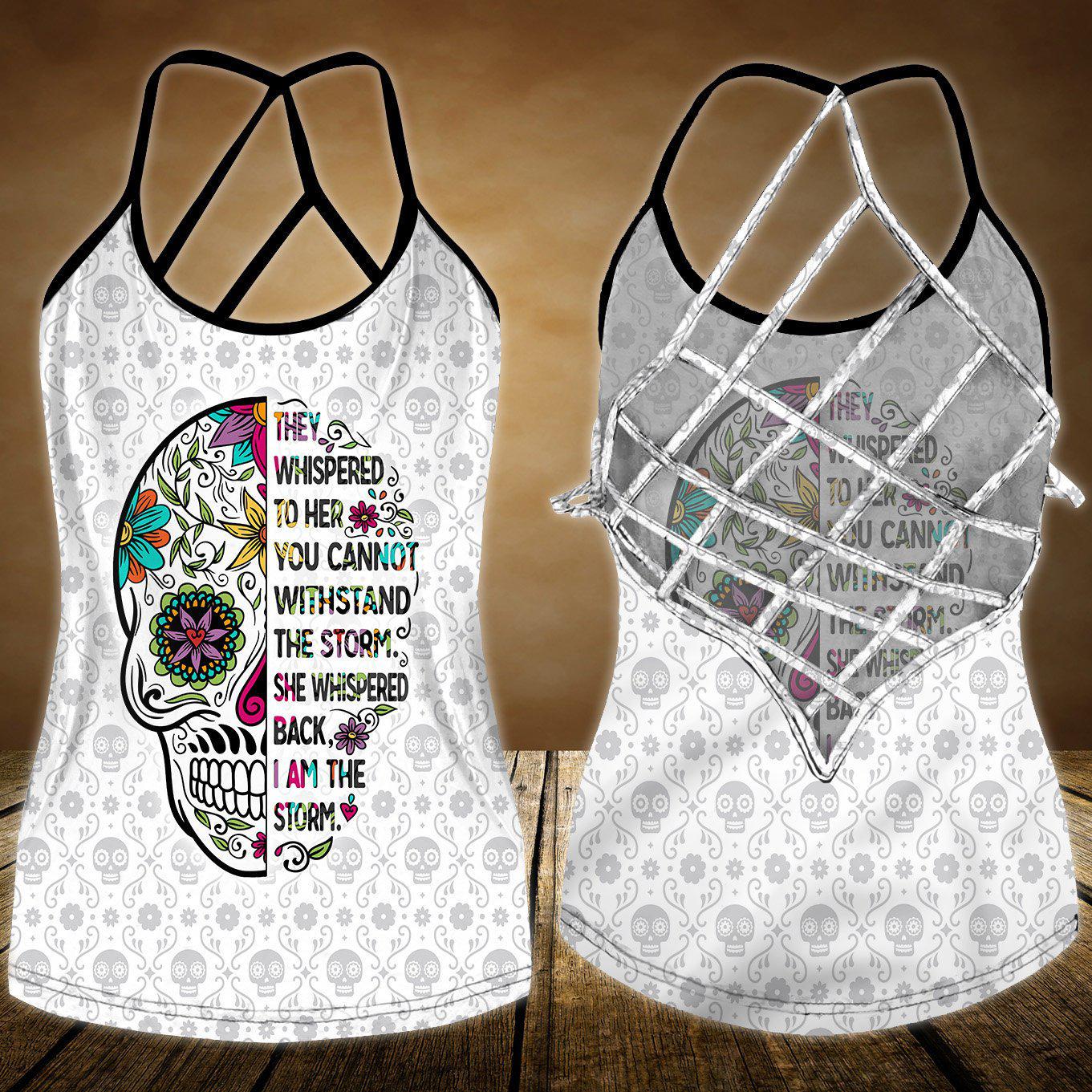 Skull Lady Style Limited Edition 2 – Hollow Tank Top