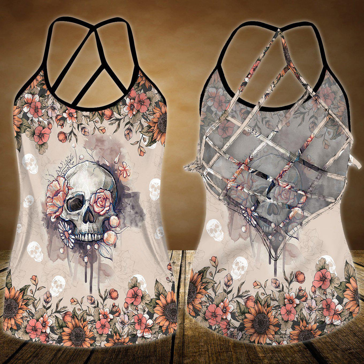 Skull Lady Style Limited Edition 7 – Hollow Tank Top