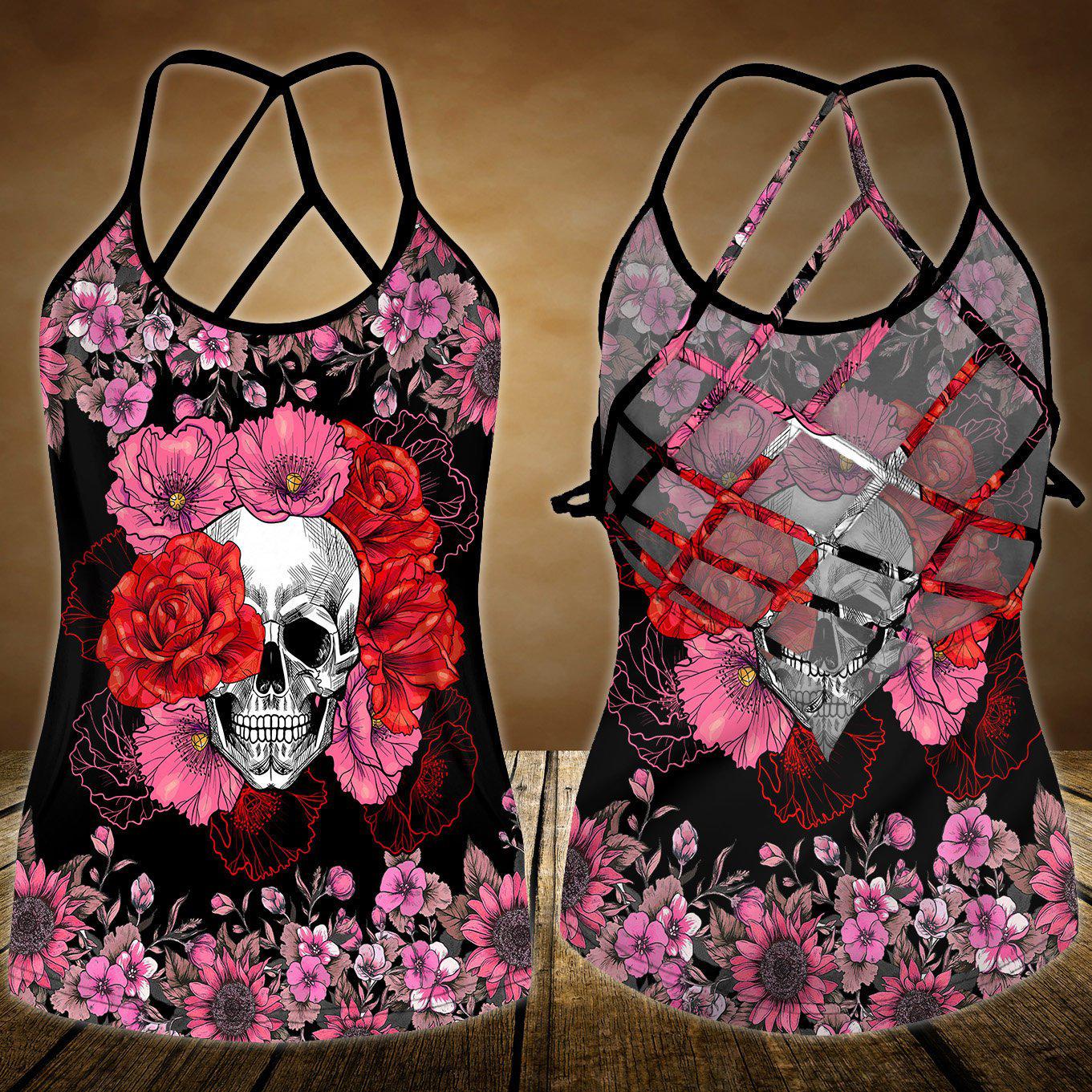 Skull Lady Style Limited Edition 9 – Hollow Tank Top