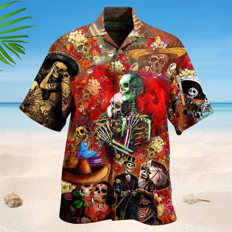 Skull Until Separated By Death – Hawaiian Shirt