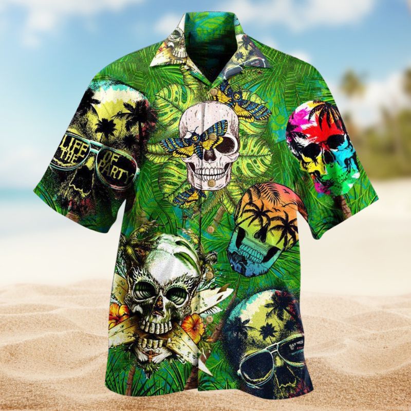 Skull Where There Is Life There Is Hope Edition – Hawaiian Shirt