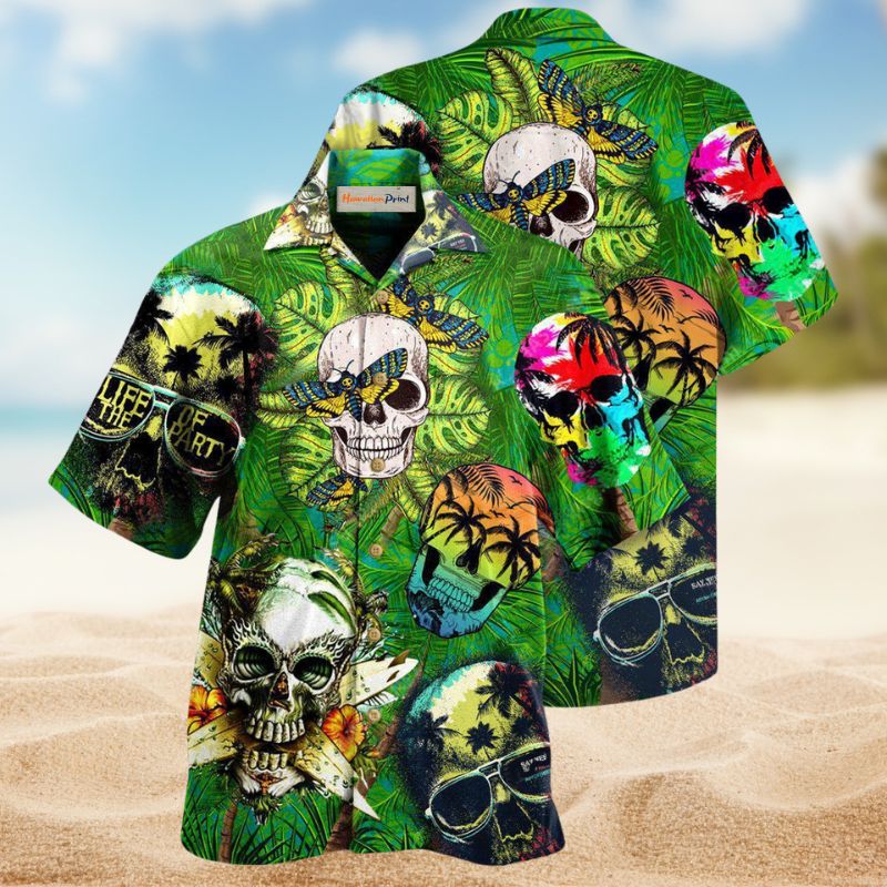 Skull Where There Is Life There Is Hope Edition – Hawaiian Shirt